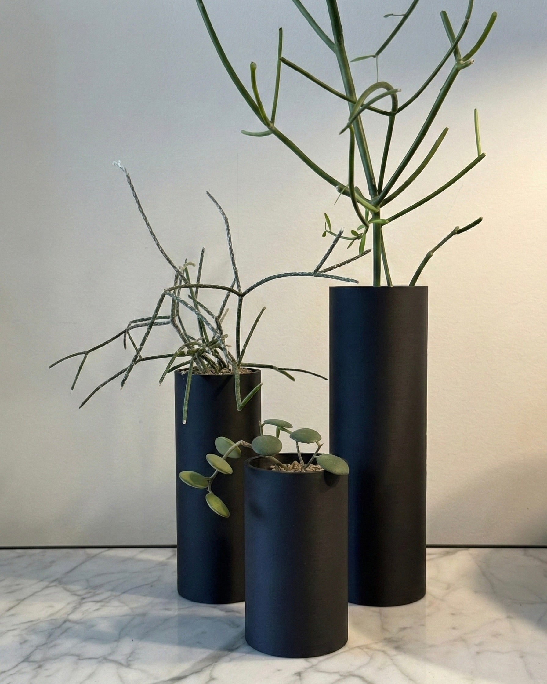 EC-2 Round Planter Trio