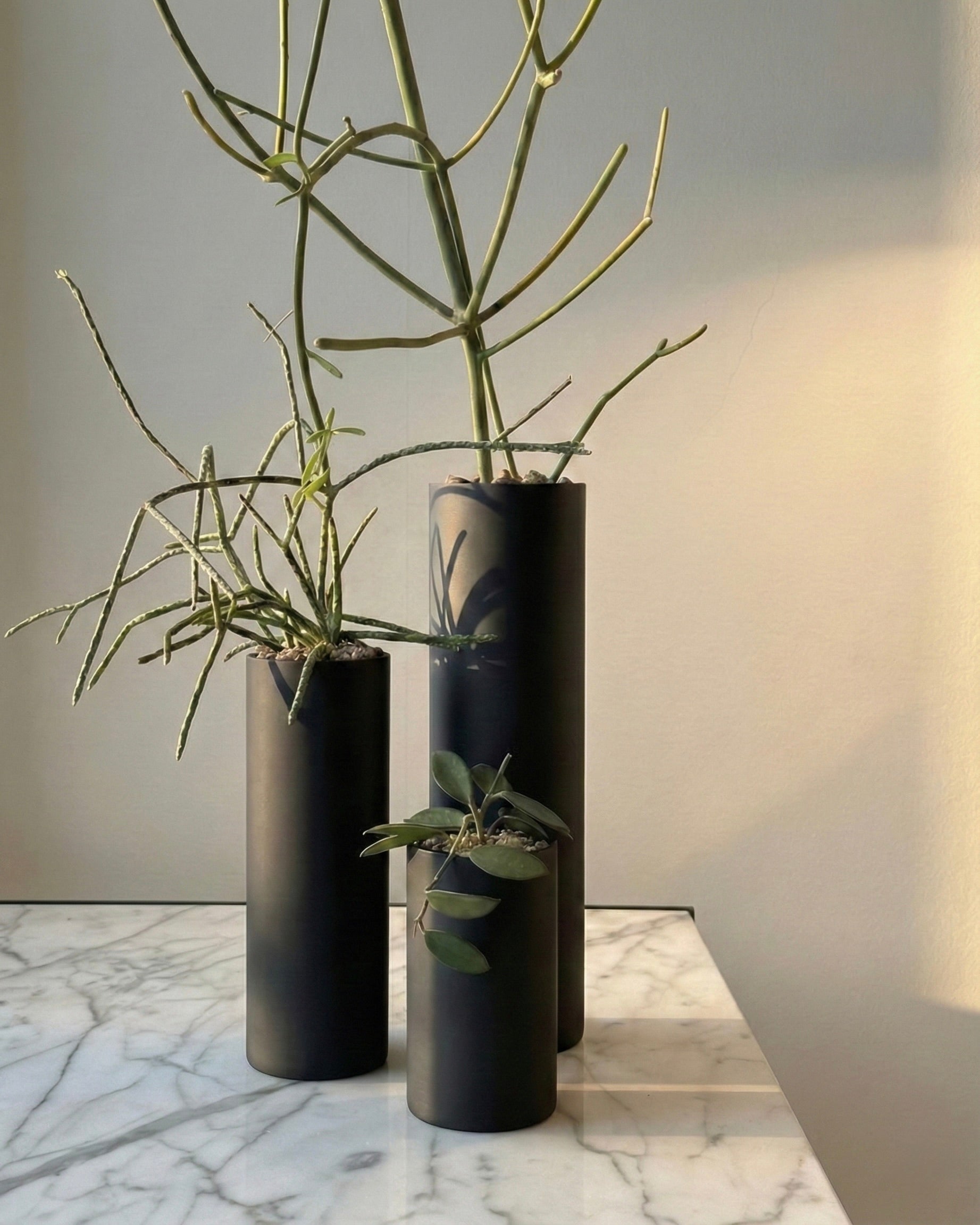 EC-2 Round Planter Trio