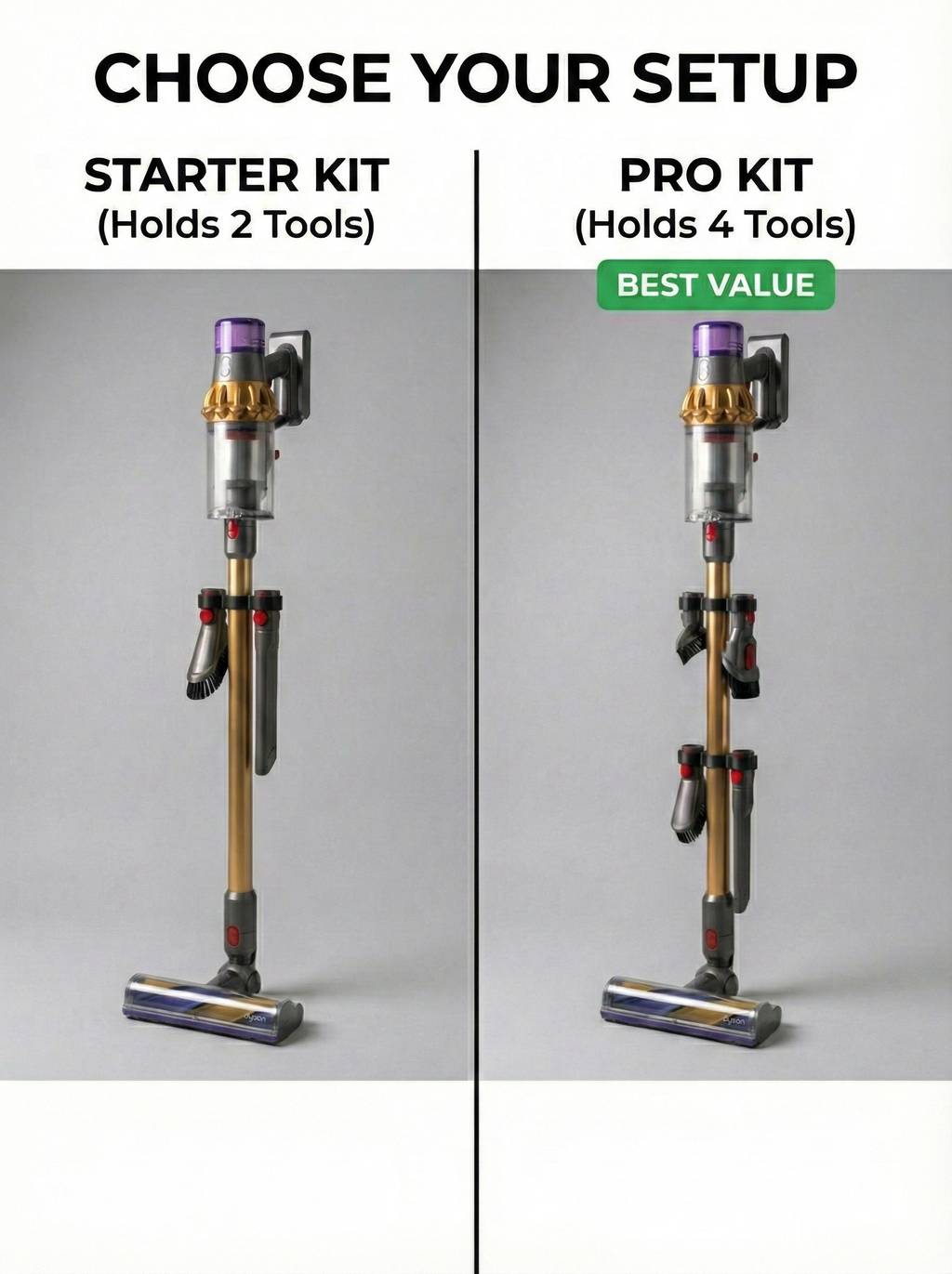 Accessory Mount for Dyson