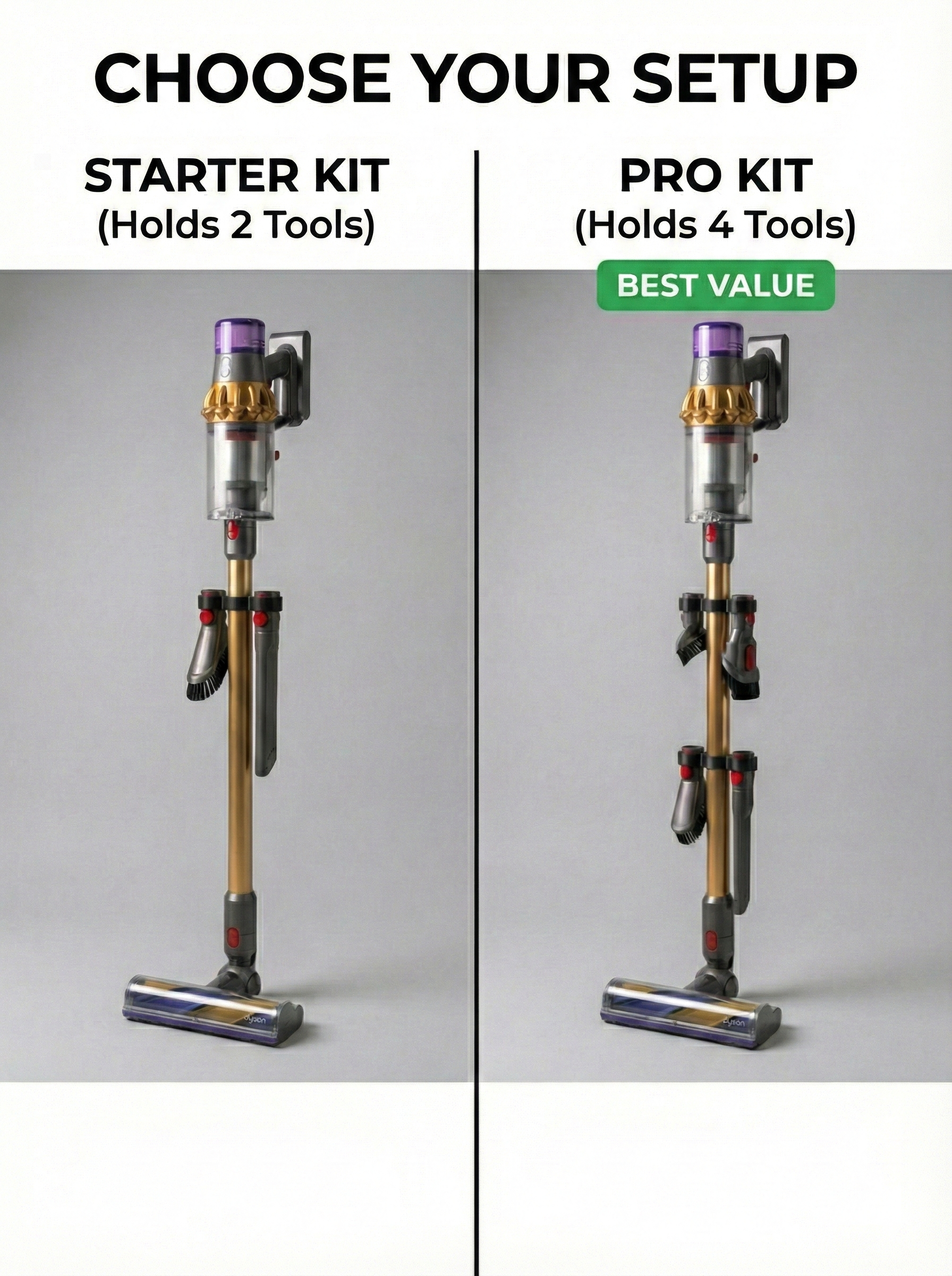 Accessory Mount for Dyson